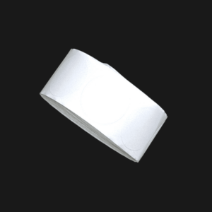 White sticker